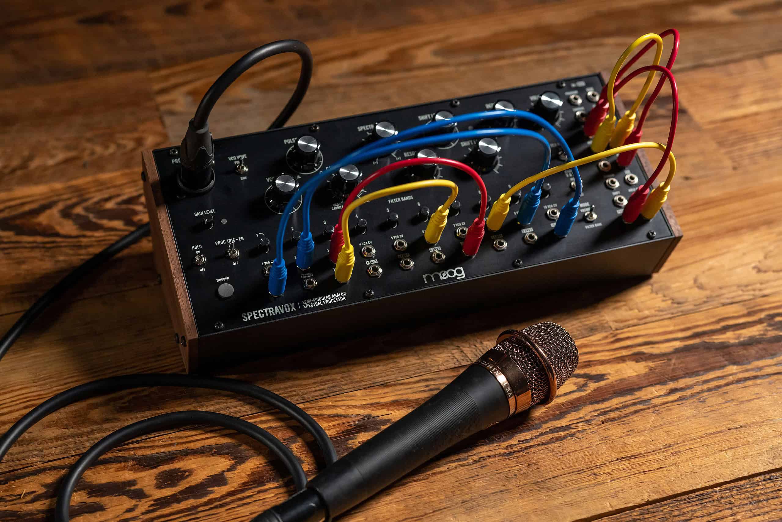 Moog Music Spectravox Patch bay